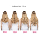 Black to Ash Blonde Hair Extensions
