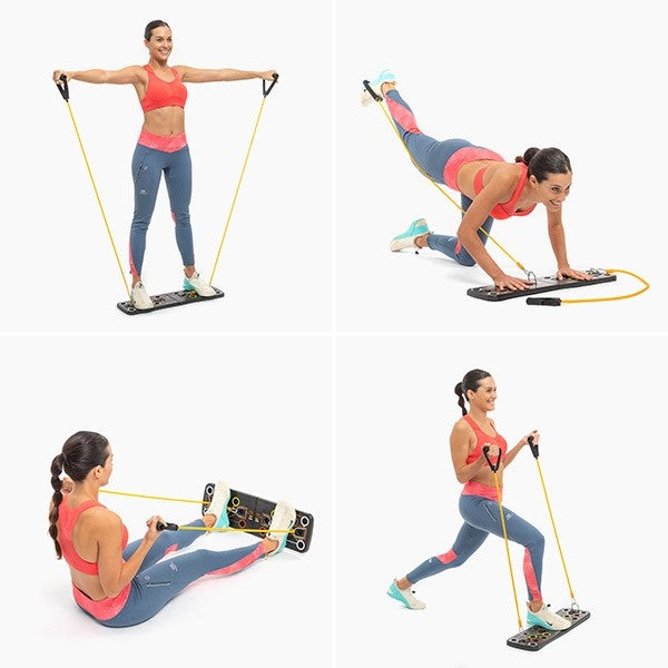 Workout System with Resistance Bands