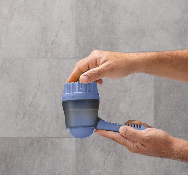 Bath Brush with Container