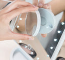 Magnifying LED Mirror