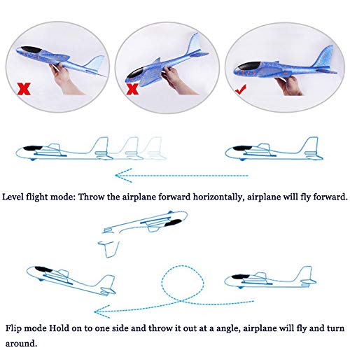 Gliders Foam Airplane Toy ( 4 Stykker )