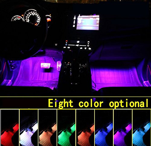 Car LED Strip Light, 12V Multicolor 48 LEDS