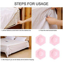 Bed Sheet Clips ( 4 pieces )