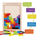 Wooden Puzzle Brain Teasers Game