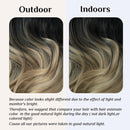 Black to Ash Blonde Hair Extensions