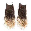 Dark Brown to Sandy Blonde Hair Extensions