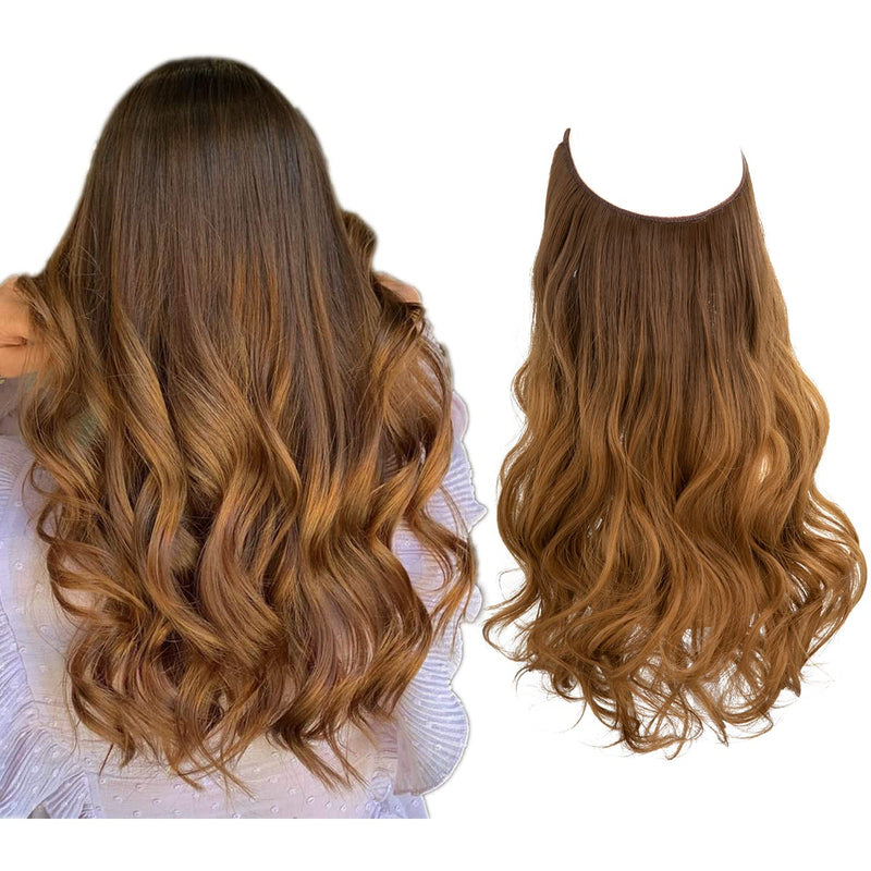 Brown to Golden Hair Extensions