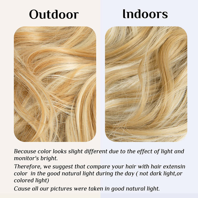 Golden Blonde/Beach Blonde Hair Extensions