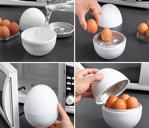 Egg Boiler with Recipe Booklet