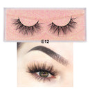 3D Mink Fur Fake Eyelashes
