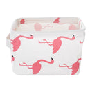 Natural Linen & Cotton Fabric Storage Bins
