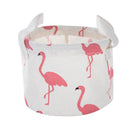 Natural Linen & Cotton Fabric Storage Bins