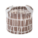 Natural Linen & Cotton Fabric Storage Bins