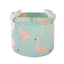 Natural Linen & Cotton Fabric Storage Bins